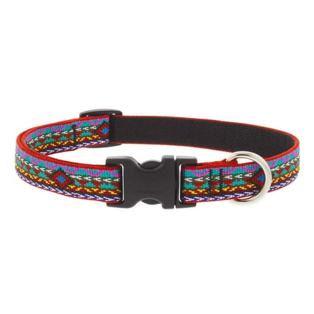 Lupine Adjustable Dog Collar - El Paso Pattern - Medium 3/4 inch - 13-22"