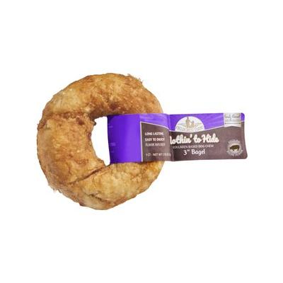 Nothin' to Hide Bacon Bagel 3" Dog Chew - Premium Rawhide Alternative