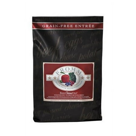 Fromm Four Star Beef Frittata Veg Grain-Free Dry Dog Food - All Life Stages (26 lb)