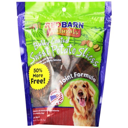 Redbarn Naturals Bully Coated Sweet Potato Chips Multi-Co...