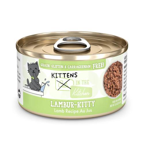 Weruva Cats in the Kitchen Kitten Lambur-kitty Lamb Wet Cat Food, 3oz Can
