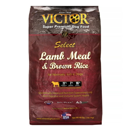 Victor Select Lamb Meal & Brown Rice Dry Dog Food, 40 lb Bag