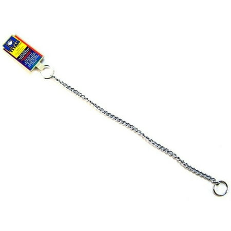 Coastal Titan Chain Training Dog Collar - 2.0mm x 14" - Chrome Plated