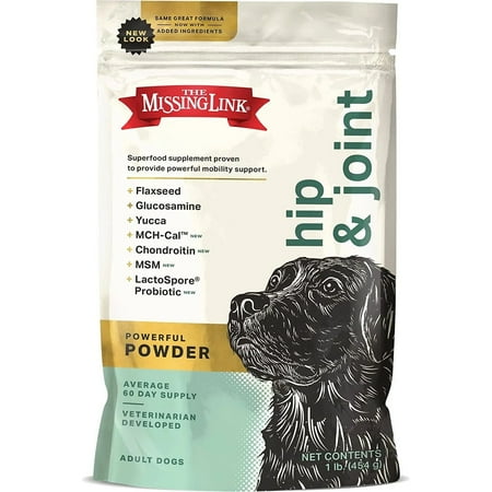 The Missing Link Original Hip & Joint Dog Supplement - 1 lb Powder