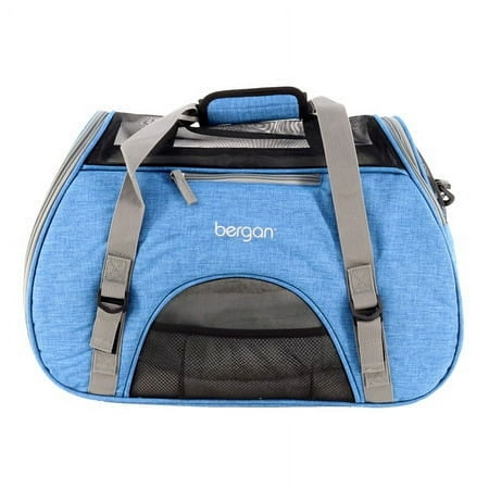 Bergan Comfort Carrier - Small, Bermuda Blue - Airline Approved Pet Travel Bag