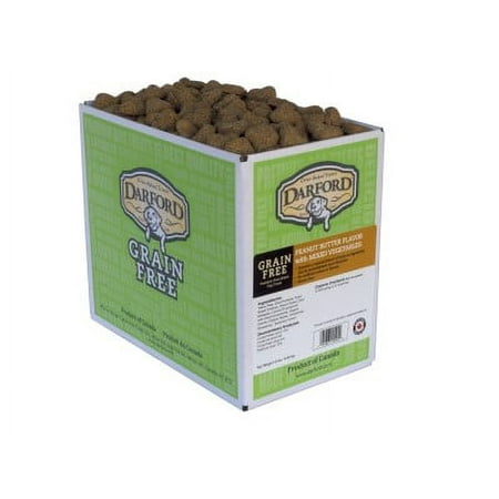 Darford Grain Free Peanut Butter & Veggie Dog Treats 15lb