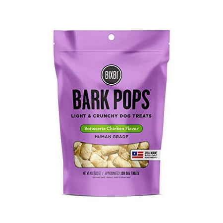 BIXBI Bark Pops  Rotisserie Chicken (4 oz  1 Pouch) - Cru...