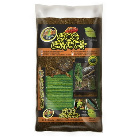 Zoo Med Eco Earth Loose Coconut Fiber Substrate - 24 Quarts
