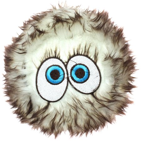 Silly Squeaker iBall Durable Dog Toy, Large, Brown