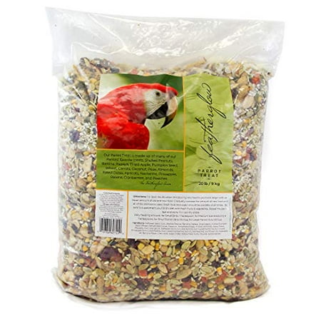 Volkman Featherglow Parrot Treat - Premium Bird Food Mix, 4 lb Bag