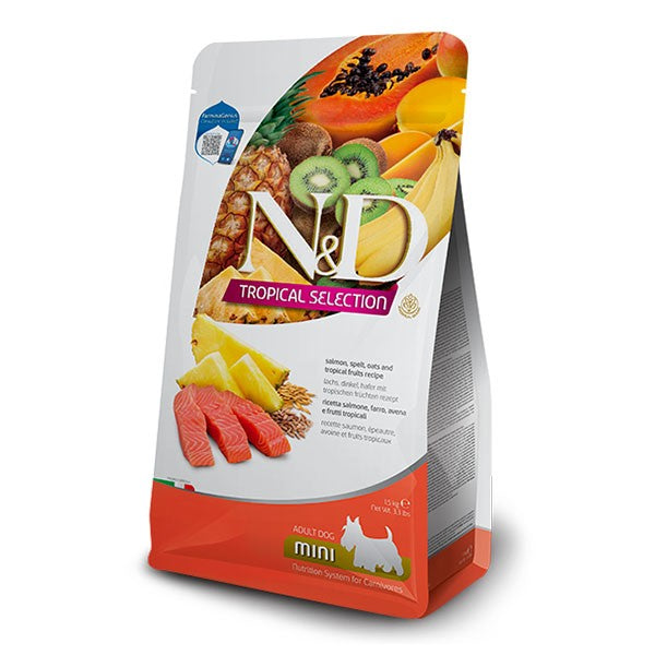 Farmina N&D Tropical Selection Salmon Adult Mini Dog Food, 5kg / 11lb