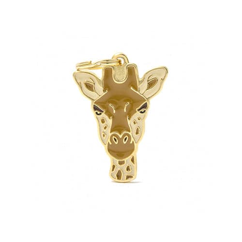 My Family Wild Giraffe ID Tag - Pet Tag