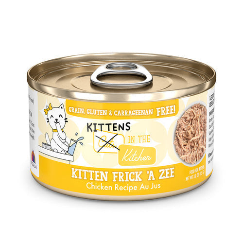 Weruva Cats in the Kitchen Kitten Frick 'A Zee Chicken Recipe Au Jus Wet Cat Food - 3oz Can