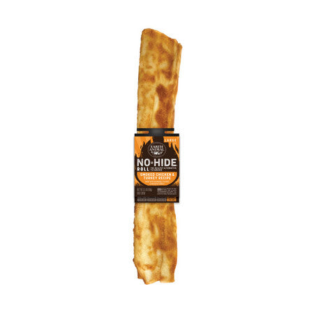 Earth Animal No-Hide BBQ Smoked Chicken & Turkey Chew - Large Dog Treat, 1pk