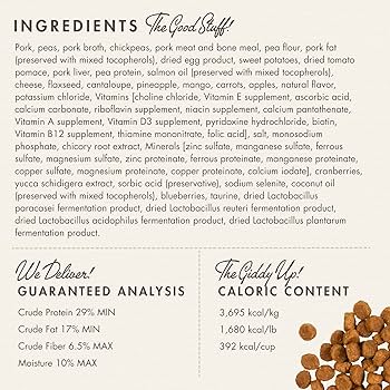 Fromm Four-Star Pork & Peas Recipe Dog Food, Grain-Free, 12 lbs