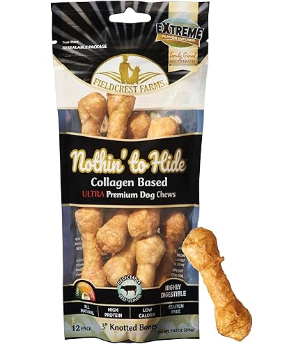 Fieldcrest Farms Nothin' to Hide 5" Drumsticks Dog Chews, Turkey Flavor, 2-Pack Rawhide Alternative