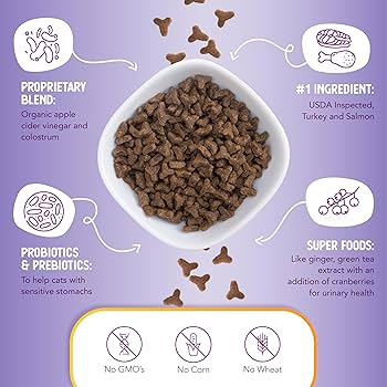 Health Extension Grain Free Turkey & Salmon Dry Cat Food, 15 lb