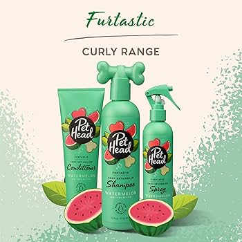 Pet Head Furtastic Dog Detangler Spray - Watermelon Scent, 10.1 oz - Knot Remover