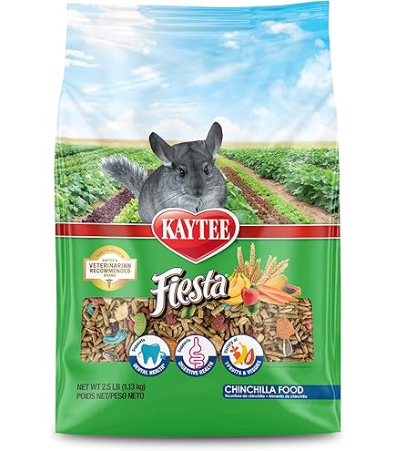 Supremepetfoods Charlie Chinchilla Food, 2-Pound Bag, High Fiber, Low Fat Diet