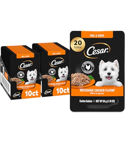 Cesar Classic Loaf Grilled Chicken Flavor Wet Dog Food, 3.5 oz