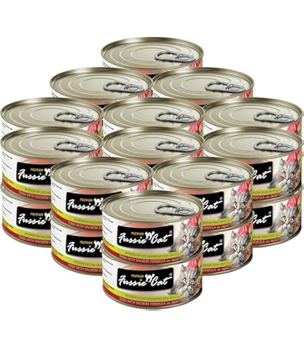 Fussie Cat Premium Tuna with Mussels in Aspic Grain-Free Wet Cat Food, 2.82 oz Can