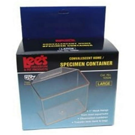 Lee's Specimen Container - Large, Multi-Purpose Aquarium Holding / Treatment Tank