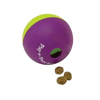 OurPets Play-N-Treat Twin Pack Cat Toy - Food Dispensing Puzzle Toy for Cats