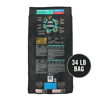Purina Pro Plan Puppy Large Breed, High Protein, Beef & Rice Formula with Probiotics, 34 lb Bag