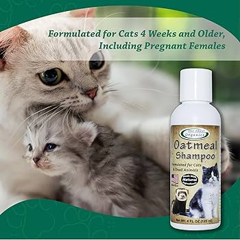 Mad About Organics Oatmeal Shampoo for Cats & Small Pets - 4 oz