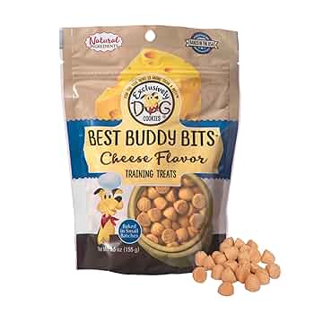 Exclusively Dog Best Buddy Bits Training Treats - Cheese Flavor, 5.5 oz