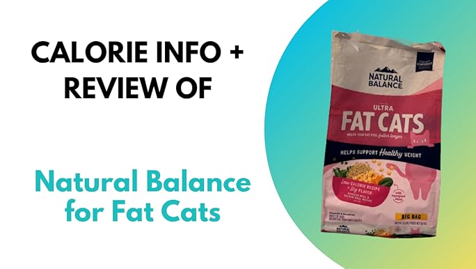 Natural Balance Fat Cats Chicken & Salmon Low Calorie Dry Cat Food, 6 lbs