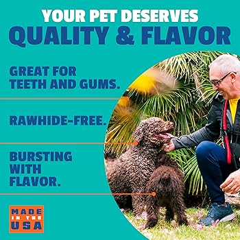 Etta Says! Flavor Fusion Dog Chew - Beef & Bone Broth, Rawhide Free, 1.5 oz or 2oz (depending on available size data)