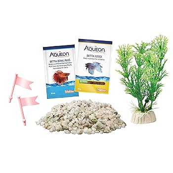 Aqueon Princess Castle Aquarium Kit - .5 Gallon Betta Tank