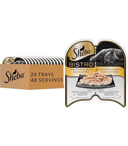 Sheba Perfect Portions Cuts in Gravy Roasted Chicken Entree Grain-Free Wet Cat Food, 2.6 oz