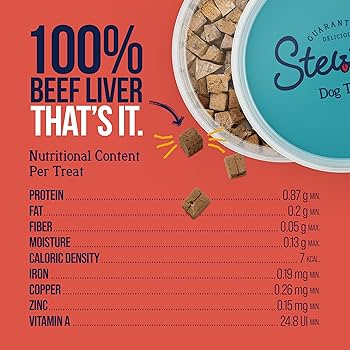 Stewart Pro-Treat Freeze Dried Beef Liver Dog Treats, 14 oz