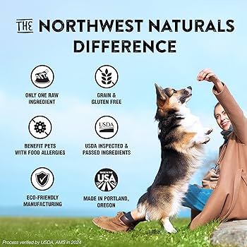 Northwest Naturals Raw Rewards Freeze-Dried Whitefish Dog & Cat Treats, 2.5 oz