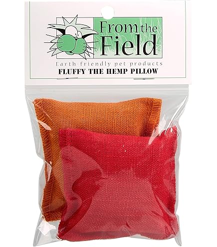 From The Field Long Tail Shelby Hemp Mouse Cat Toy - Organic Catnip
