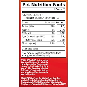 Pup-Peroni Lean Beef Flavor Chewy Dog Treats, 5.6 oz
