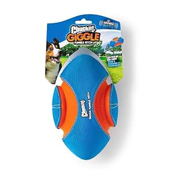 Chuckit! Giggle Fumble Fetch Dog Toy - Interactive, No Batteries Needed