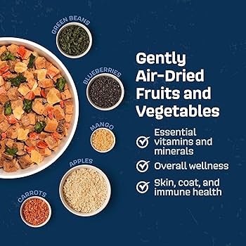 Naavi Slow Roasted Chicken Bowl Dog Food - Ancient Grains, Vegetables & Fruits - 4 lb Bag