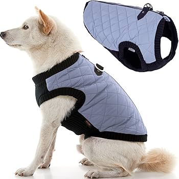 Gooby Fashion Vest Dog Jacket - Gray, X-Small - Winter Water Resistant Small Dog Sweater