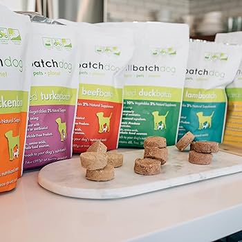 Small Batch Dog Freeze Dried Beef Sliders, 14 oz - Raw, Grain-Free Beef Dog Food