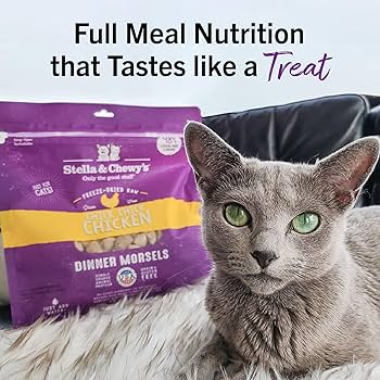 Stella & Chewy's Freeze-Dried Raw Chick Chick Chicken Dinner Morsels Cat Food, 3.5 oz
