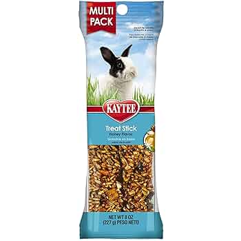 Kaytee Forti-Diet Pro Health Honey Treat Stick for Rabbits, 8 oz Value Pack