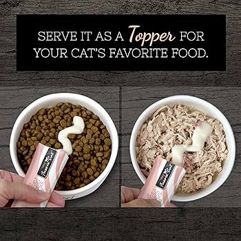 Fussie Cat Tuna & Salmon Puree Cat Treats - 4 Pack, 2oz Total (0.5oz Pouches)