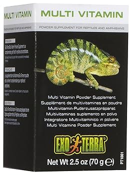 Exo Terra Reptile Multi Vitamin Powder Supplement - 2.5 oz (70g)