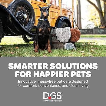Dog Gone Smart Cat Litter Mat - 35 x 26 Inch - Litter Trapping, Easy Clean Mat