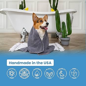 Project Sudz Medicated Dog Shampoo Bar - 4 oz - For Itchy Skin, Hot Spots, and Allergies - Neem, Aloe, & Apple Cider Vinegar