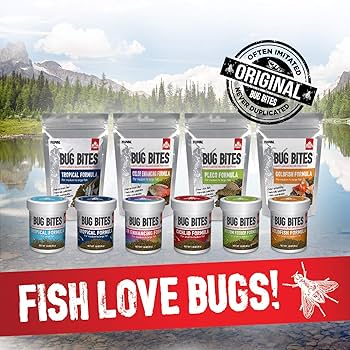 Fluval Bug Bites Bottom Feeder Granules - Small to Medium Fish - 1.6 oz / 45 g