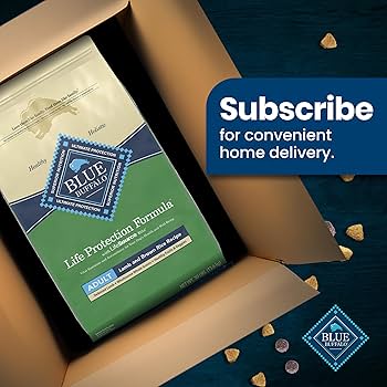 Blue Buffalo Life Protection Formula Adult Lamb & Brown Rice Dry Dog Food, 30 lb Bag